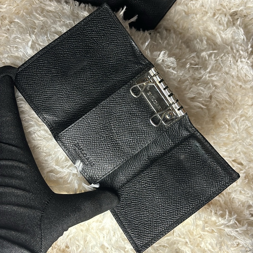 Bvlgari long wallet, key holder bundle